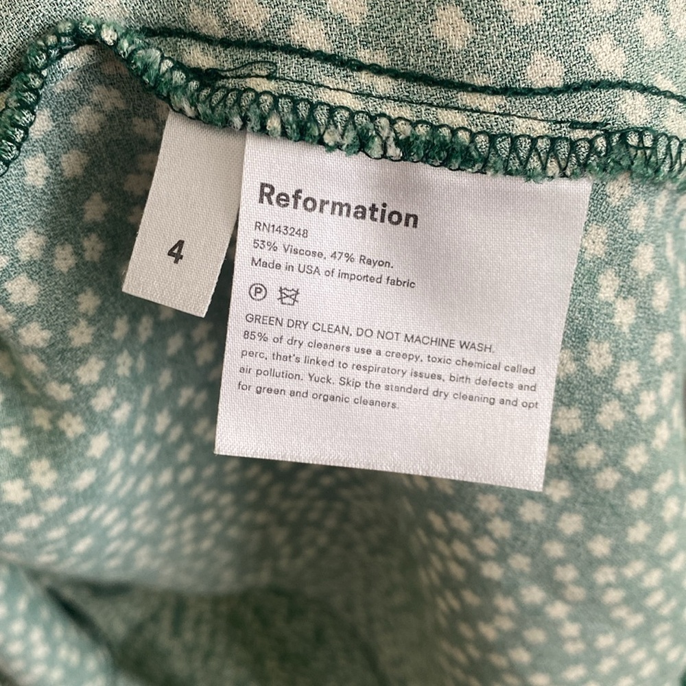 Reformation Slip Dress, 4 (fits more like a 2) - Picture 3 of 4